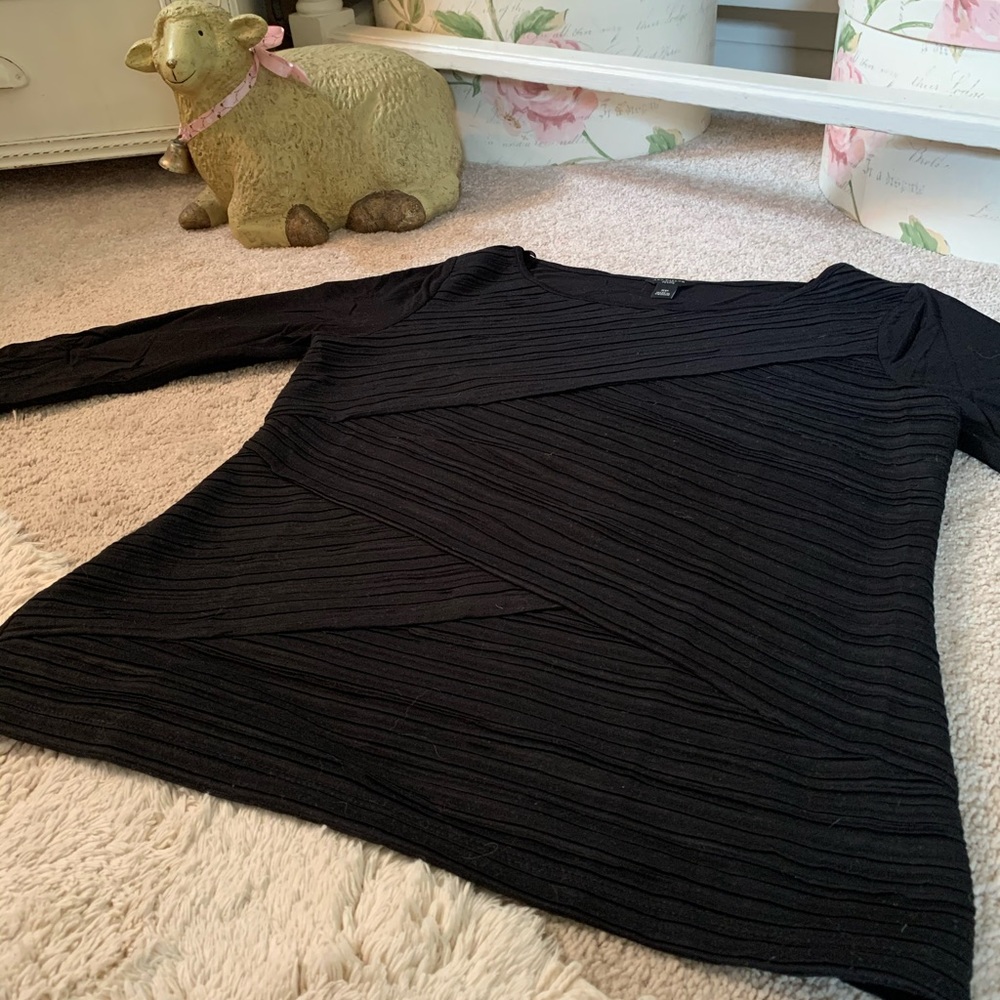 Ann Taylor Black Blouse